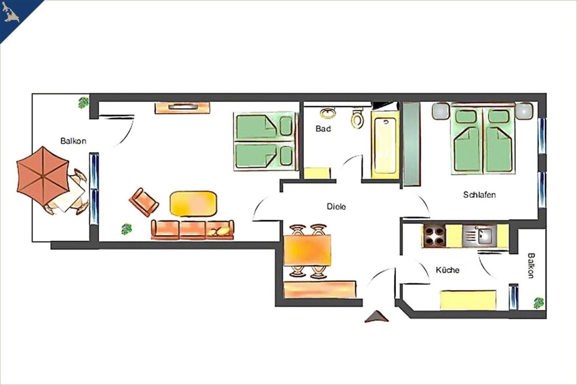 Apartment Seemoewe هيرينجسدورف المظهر الخارجي الصورة
